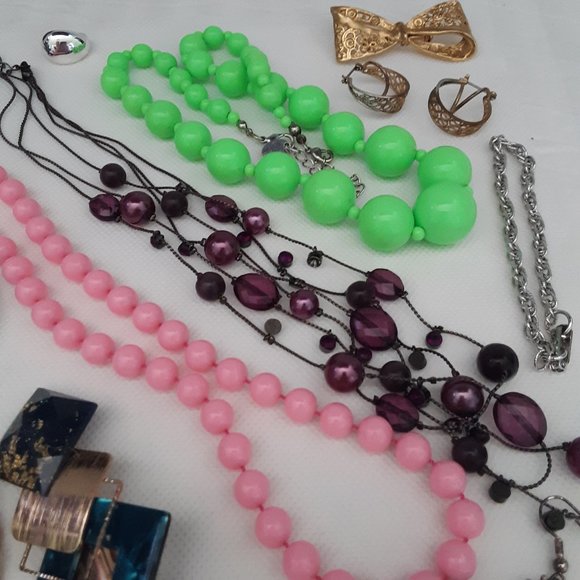 Craft Junk Repurpose Upcycle Jewelry Lot - Picture 4 of 15